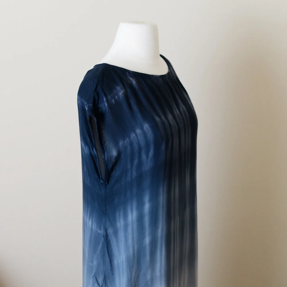 NEW Anthropologie Cloth & Stone Dip Dye Tunic Dress - Picture 10 of 12